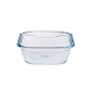 Форма квадратная с крышкой 16х16х6см 0,8л Pyrex Cook&Go 285PG00