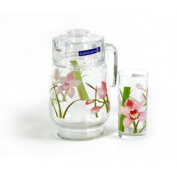 Luminarc Red Orchis Набор/вода-7пр