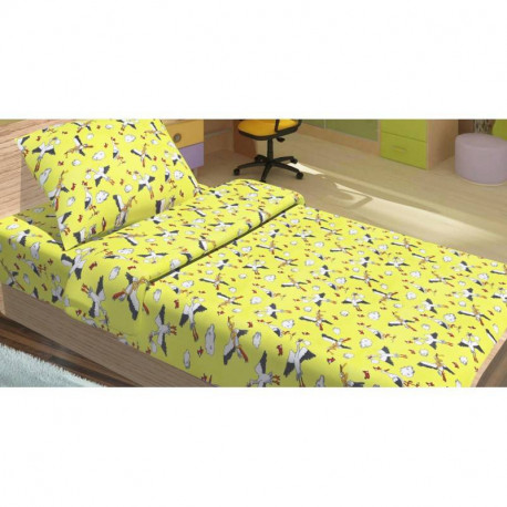 Детское постельное белье для младенцев Lotus ранфорс - PeTi желтый