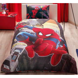 Постельное белье 160х220 подростковое Tac Disney - Spiderman in City