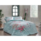 Постельное белье евро Tac ранфорс - Lilyana mavi v01