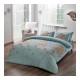 Постельное белье евро Tac ранфорс - Loire ментоловое