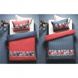 Плед - покрывало Karaca Home полуторный - Teddy красный