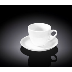 Чашка кофейная и блюдце 110мл Wilmax WL-993174