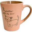 Кружка 320мл Milika Coffee Cat Pink M0420-38022B