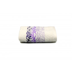Полотенце махровое Home Line 50х90 - Perimele белое
