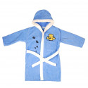 Детский махровый халат Home Line 9-10л. синий