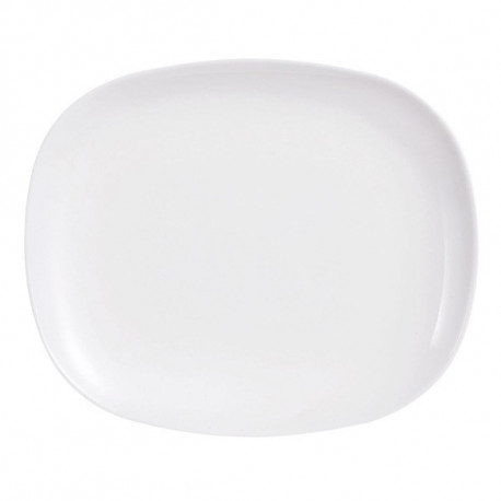 Тарелка обеденная Luminarc Sweet Line White 28х23 см J0587