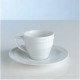 Чашка для кофе с блюдцем (0,1 л) фарфор Hotel 1690193