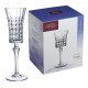 Набор бокалов для шампанского 150мл 6шт Lady Diamond Eclat L9742