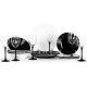 Сервиз столовый 24пр Luminarc Harena Black&White N2243