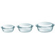 Набор кастрюль 3пр Pyrex Essentials 912S637
