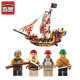 Конструктор Brick 1311 Legendary Pirates Корабль Мародеров 368д