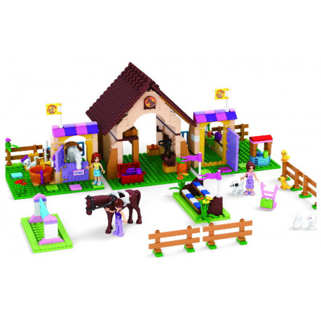 Конструктор Ausini 24810 "Конный клуб" 517д