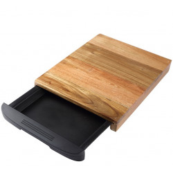 Доска разделочная 38_24см с емкостью Bergner BG-4926