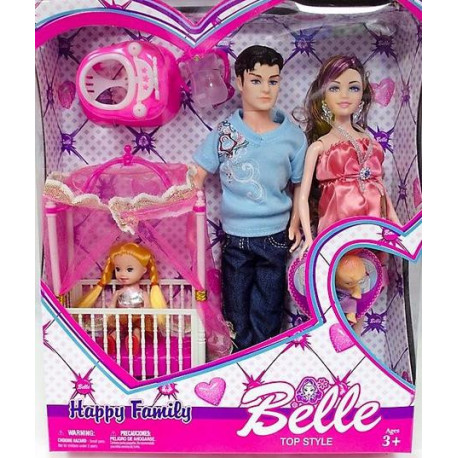 Кукла типа Барби JX600-97 Семья