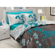 Комплект постельного белья полуторный Hobby Poplin - Ventura бирюзовый