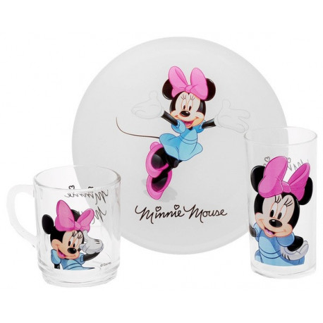Набор 3пр Luminarc Disney Minnie Colors