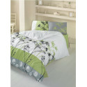 Комплект постельного белья евро LightHouse Belezza зеленый
