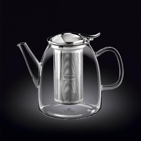 Заварочный чайник с металлическим ф-м Wilmax Thermo 1500мл WL-888805