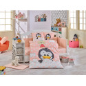 Постельное белье детское Hobby Penguin персиковое