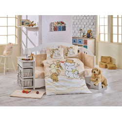 Постельное белье детское Hobby Snowball бежевое