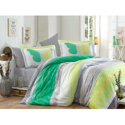 Комплект постельного белья Hobby Exclusive Sateen - Nicoletta зеленый
