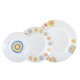 Сервиз столовый 18_пр Luminarc Comedia Colors N1527