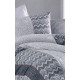 Постельное белье евро Luoca Patisca Estenza серое