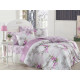 Постельное белье евро Marie Mex - Perlila сиреневое