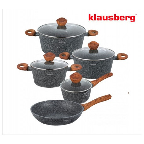 Набор посуды 9пр Klausberg KB7241