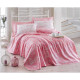 Постельное белье евро Eponj Home Pike - Samyeli Pembe