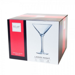 Набор бокалов для коктейля 210мл 4шт Eclat Ladies Night L7641