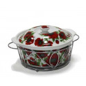 Кастрюля керамическая 2,5л Маки /112 -T