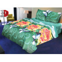 Постельное белье полуторное RestLine 3D 185 Sunny rouses