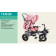Велосипед 3-х колесный раскладной TR20104 РОЗ