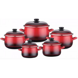 Набор посуды эмалированная 10пр Peterhof RZ 418