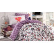Комплект постельного белья полуторный Hobby Poplin - Carmen сиреневый
