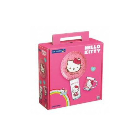 Luminarc Disney Hello Kitty Pink.Набор -3пр H5483