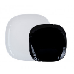 Сервиз столовый 12 пр Luminarc Lotusia Black/White N5229