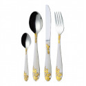 Набор столовых приборов 72 пр Flower Hoffburg HB 72821 GS