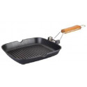 Lessner.Roaster Line.Сковорода-гриль квадрат.D28*28см 88355