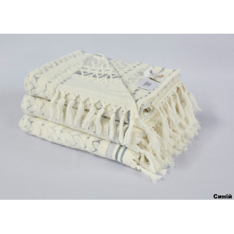 Полотенце махровое 50X90 Arya-Жаккард Venti Синий