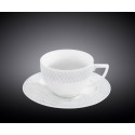 Чашка чайная с блюдцем 240мл Wilmax  WL-880105 / AB