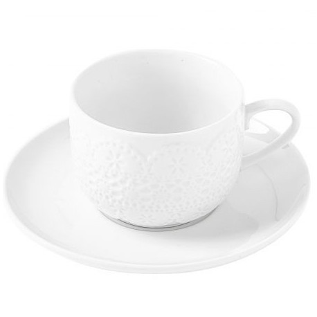 Чашка чайная&блюдце 250 мл Lacy Krauff (21-252-012)