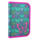 Пенал твердый одинарный с клапаном Butterfly Smart 531669