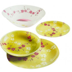 Сервиз столовый 19пр Luminarc Kashima Green G9953