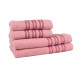 Полотенце махровое 50х90 IzziHome - Ares темно-розовый