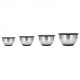 Набор 4 мисок с крышками BergHoff 1106251