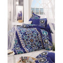 Комплект постельного белья евро LightHouse Kayra синий